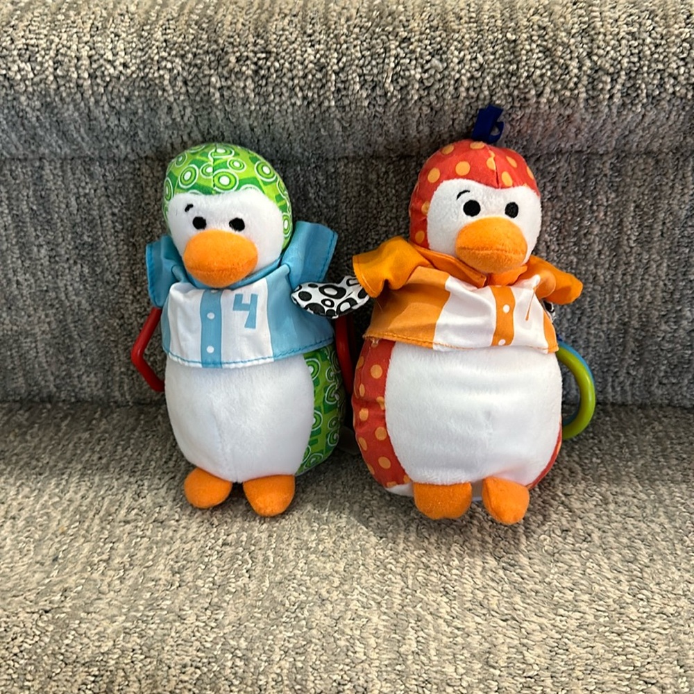 Infantino Penguin Bowling Plush Replacement Soft Pins